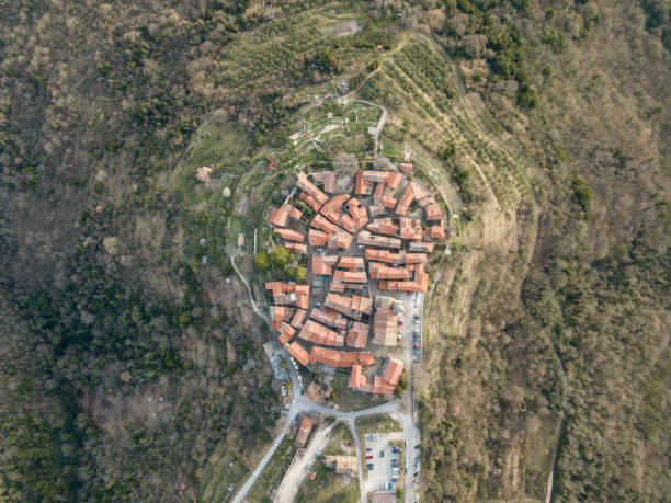 istock Old town on top of the hill 1137149315
