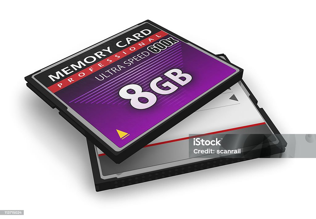 High speed CompactFlash memory cards  Byte Stock Photo