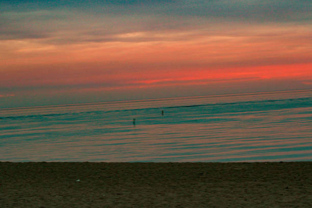 Evening on a Lake Huron Harbor - Grand Bend, Ontario, Canada.