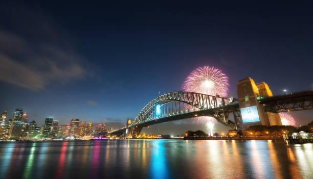 istock New Years Fireworks, Australia 1137172150