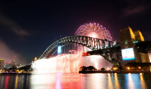 istock New Years Fireworks, Australia 1137172161