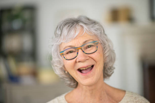 istock Smiling senior woman 1137175283