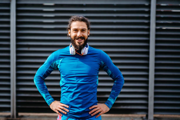 istock Portrait of a runner 1137178960