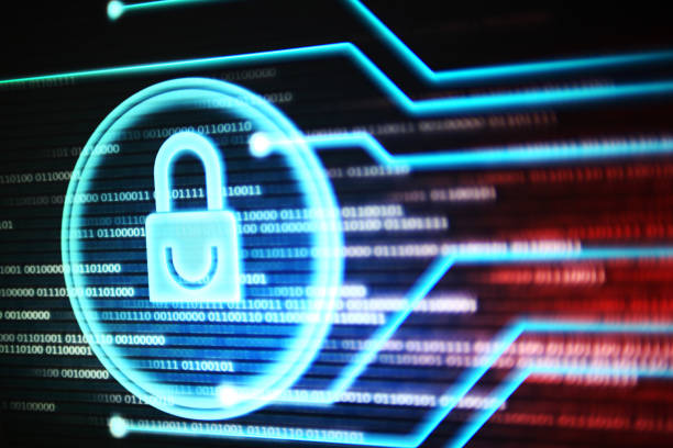 istock protection against hacker illegal breach and cyber attack. 1137196440