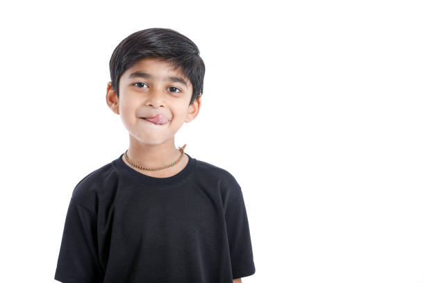 istock Joyful Indian Little boy 1137223693