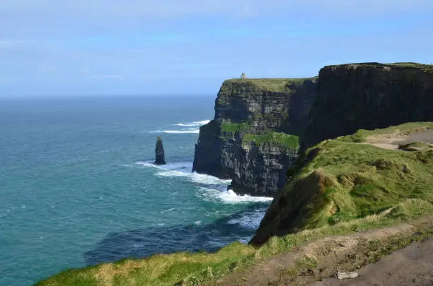 Gorgeous views of the Cliffs of Moher and Galway Bay.
