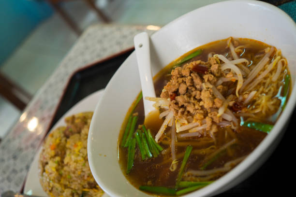 istock Dandan noodles and fried rice 1137236870