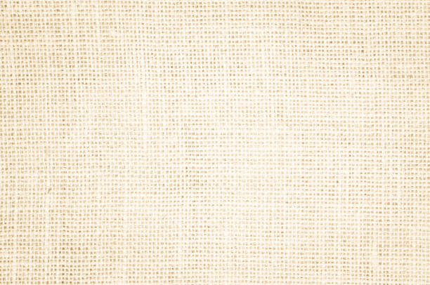 istock Cream abstract Hessian or sackcloth fabric or hemp sack texture background. 1137238097