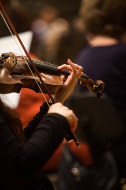istock Woman performing on a violin 1137259933