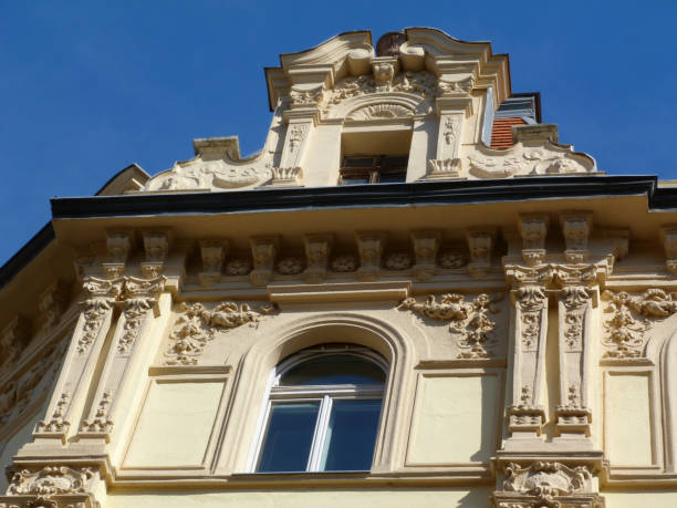 istock Classical  residential building detail in Budapest. 1137268735