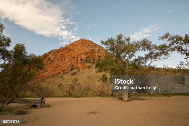 Simpsons Gap One Of The Most Popular Tourist Sites In Alice Springs In Australias Northern Territory Stock Photo - Download Image Now