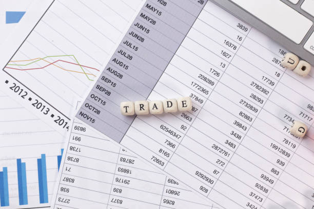 istock The Trade word on wood cube business content image. 1137273885