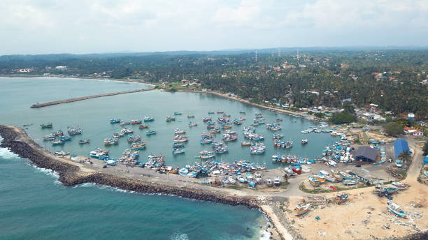 istock Marina with boats moored 1137277652