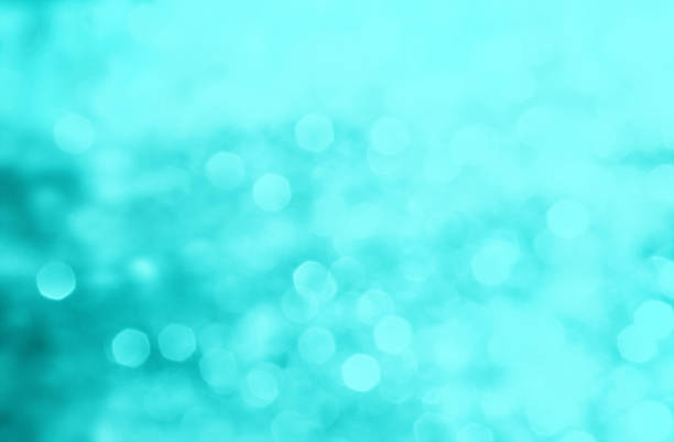 istock Winter seasonal bokeh blue background 1137277774