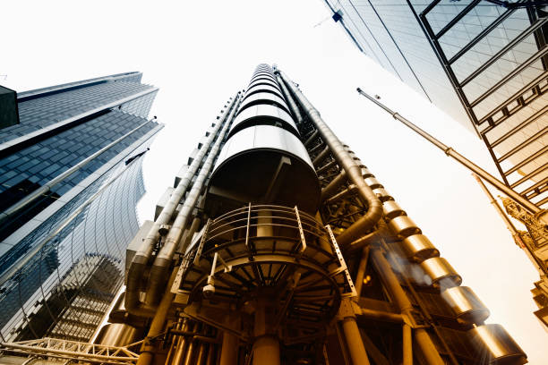 istock Skyscrapers from below, London, UK. 1137282511