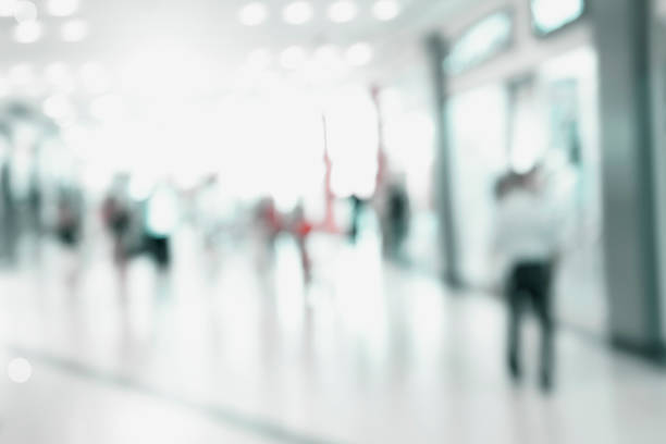 istock Abstract blur superstore interior or shopping mall interior for background 1137284374