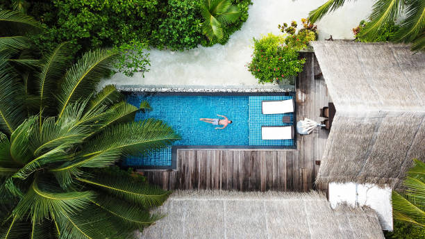 istock Luxury private resort on the Maldives 1137291419