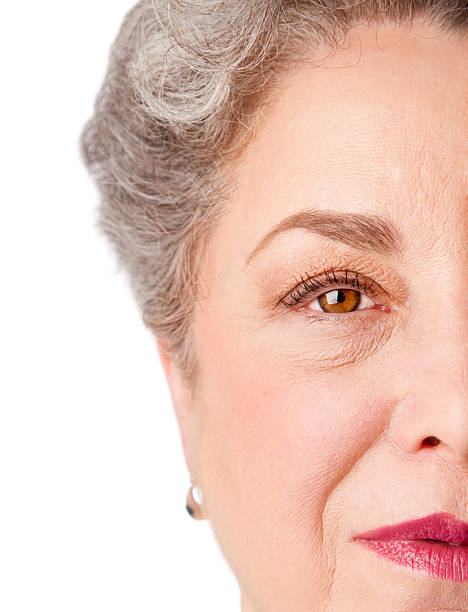 istock Watchful senior eye of experience 113729709