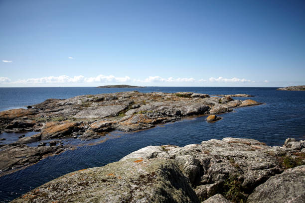 istock Rock and cliff landscape by the sea 1137299392
