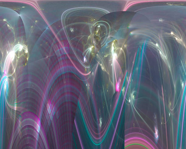istock abstract digital fractal, fantasy design 1137299649