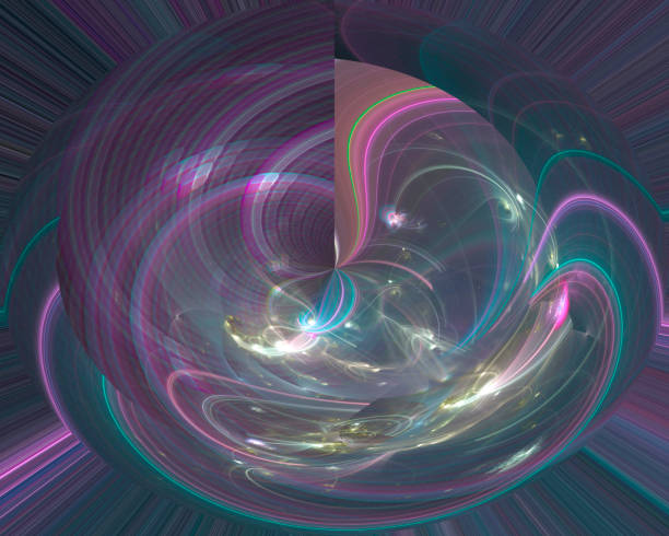 istock abstract digital fractal, fantasy design 1137299678
