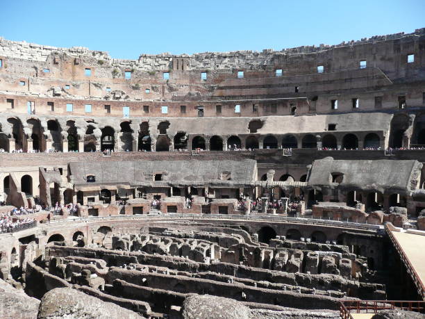 istock Inside of the Colosseum, Italy 1137303620