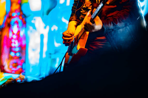 istock Guitarist Performing at the Concert 1137306819