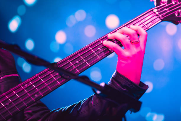 Entertainment, Enjoyment, Guitarist, NightClub - Solo Guitarist Performing at the Night Club in Dubai