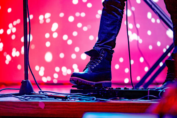 istock Guitarist Performing at the Concert 1137308589