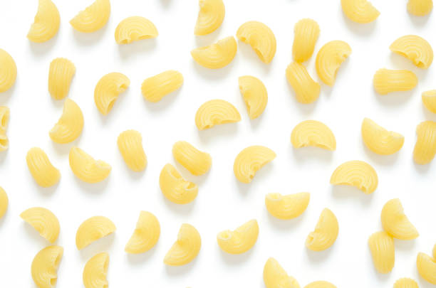 istock Raw pasta as food background. Top view or flat lay 1137310005