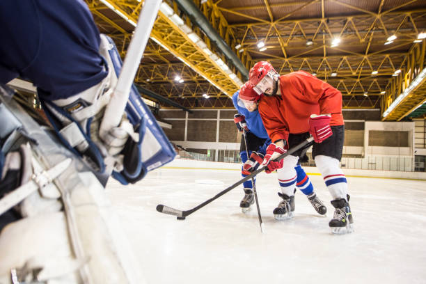 istock Ice hockey match 1137321226