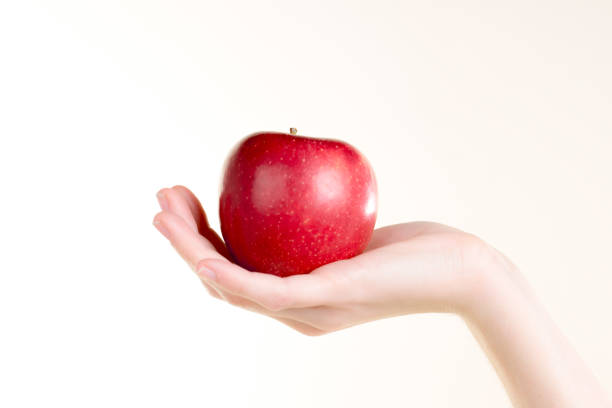 istock cute girl loves her apple 1137322786
