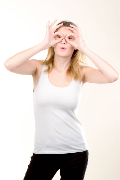 istock funny cute girl is very happy 1137322811