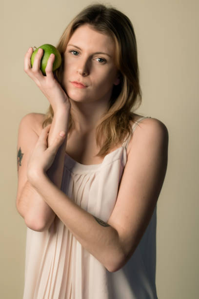 istock cute girl loves her apple 1137325005