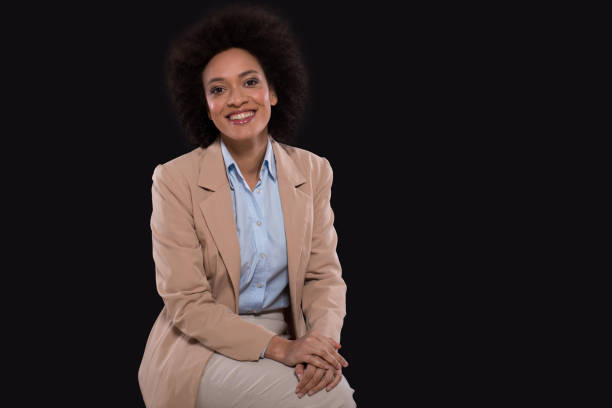 istock Smiling young business woman 1137325620