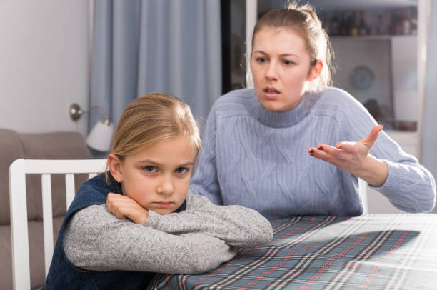 istock Woman scolding her daughter 1137331418