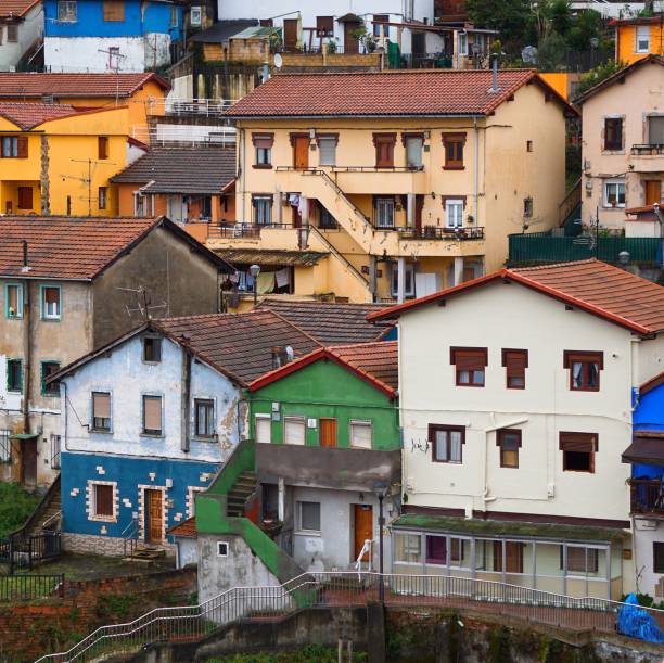 istock building architecture in Bilibao Spain 1137339271