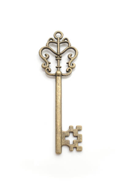 istock vintage key isolated on white 1137339495