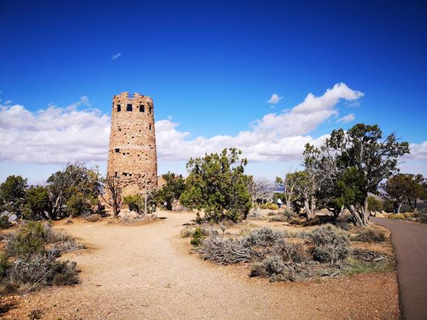 Desert View Watchtower on the Grand Canyon National Park