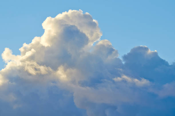 istock Background sky at sunrise with colorful clouds. 1137347525
