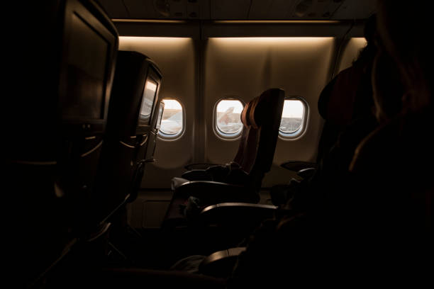 In the airplane