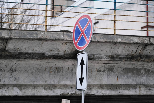 istock Fragments of the emergency bridge 1137348740