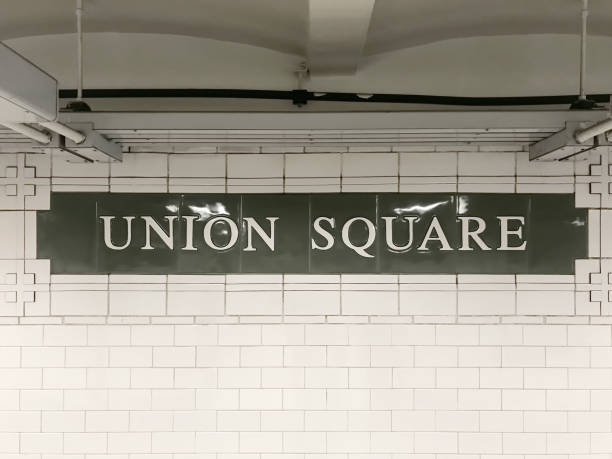 Union square subway station Union square subway station in New York City union square new york city stock pictures, royalty-free photos & images