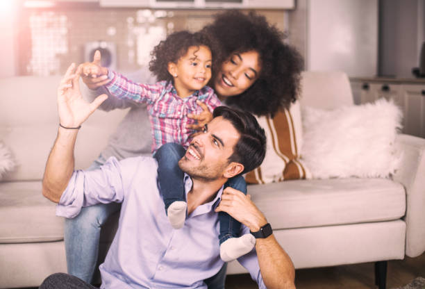 istock Playful young family 1137352872