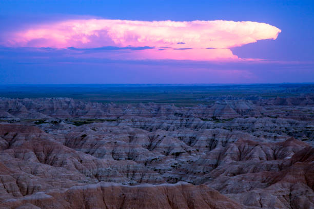 istock Brewing Storm Clouds Near Badlands, South Dakota 1137352898