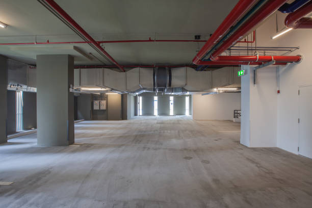 istock the empty car park in the building site 1137355798