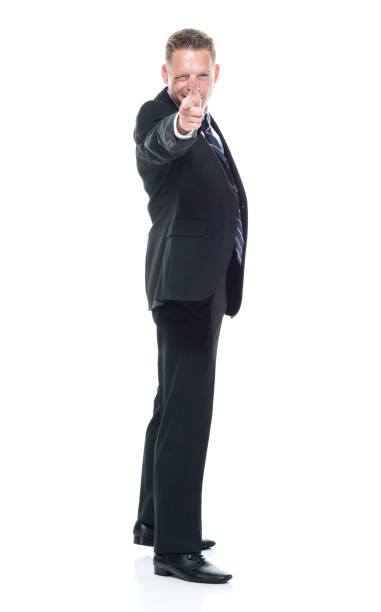 istock Businessman is pointing at the camera 1137359084