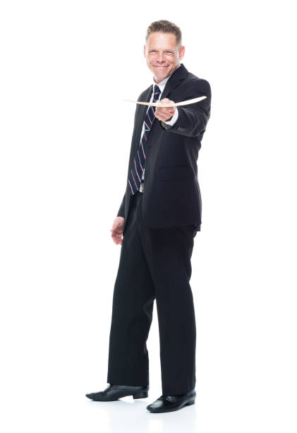 istock Businessman is holding a manila folder 1137359340