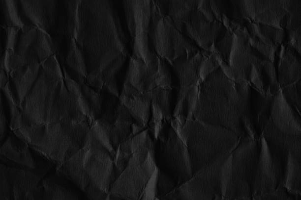 Dark black blank paper backgrounds creased crumpled surface old torn ripped posters grunge textures placard