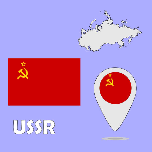 Soviet Country Sign 620+ Map Of The Ussr Stock Illustrations, Royalty-Free Vector Graphics ...